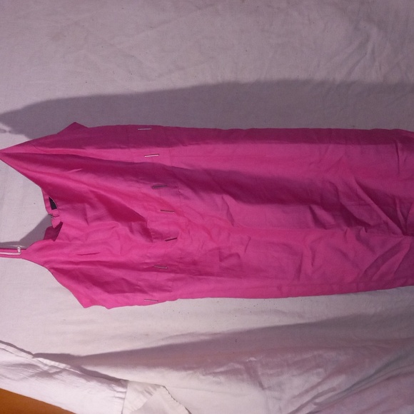 Ashley Stewart Dresses & Skirts - Size 20 pink dress with metal accents